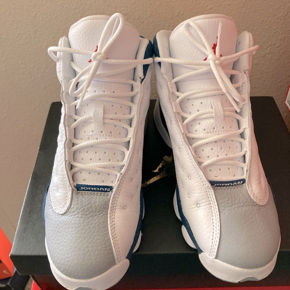 Jordan 13 Retro French Blue GS - Picture 5 of 9